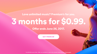 Get Three Months of Spotify Premium for $1<em></em>